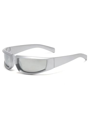 VeyRey Sunčane naočale Istephiel Steampunk Siva staklo bijela