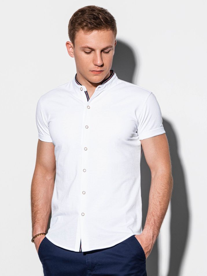 Ombre Clothing Muška košulja Conway bijela