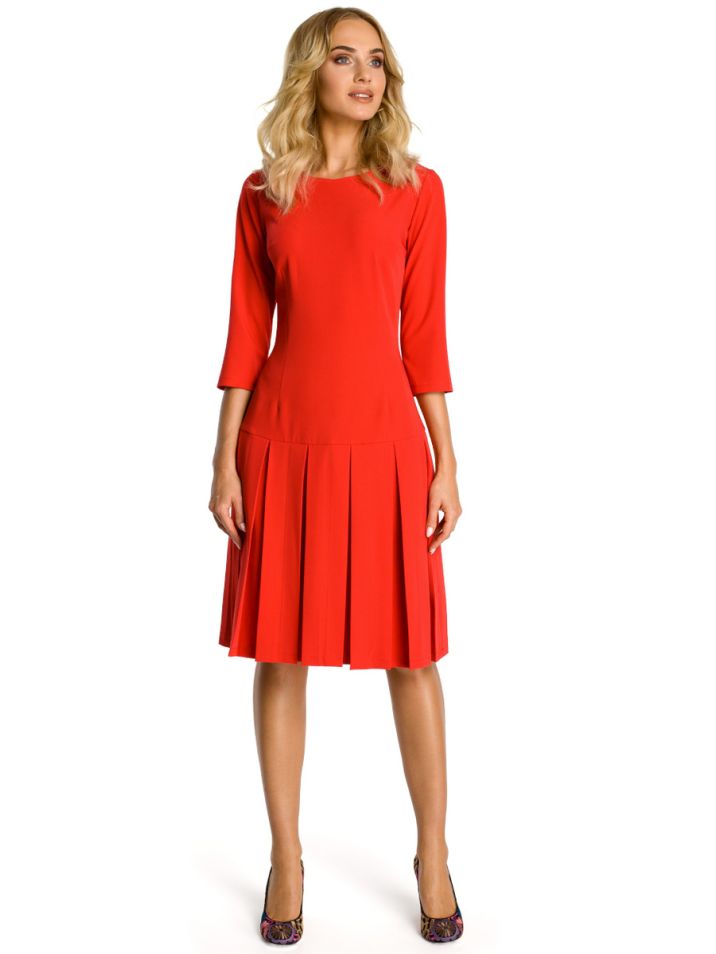 Made of Emotion Ženska večernja haljina Carino M336 crvena