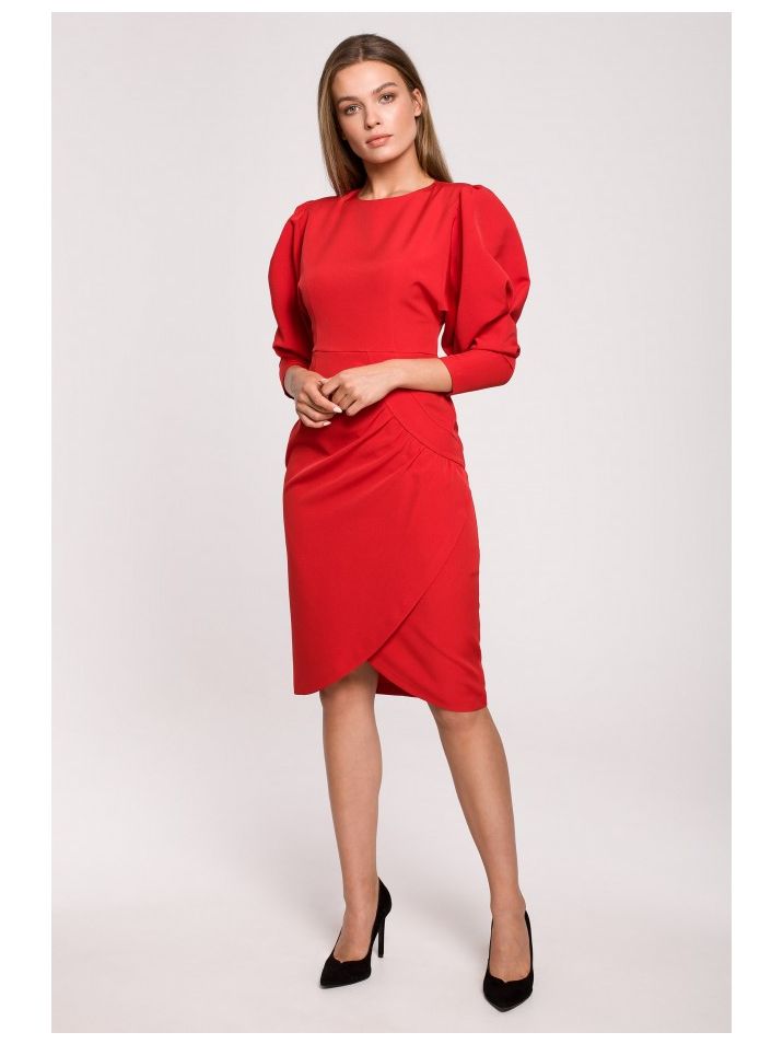 Stylove Ženska večernja haljina Avalt S284 crvena